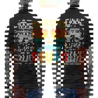 Europe Cruise Squad 2024 European Matching Family Group Men's T-shirt Back Print - Monsterry