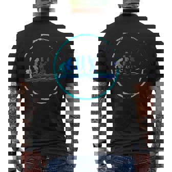 Evolución Pescador Pesca Pesca Pescado Camiseta Hombre Estampado Espalda - Regaloses