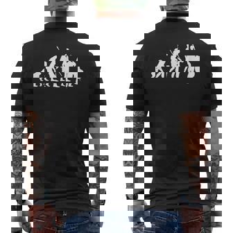 Evolution Contrabajo Decorativo Camiseta Hombre Estampado Espalda - Regaloses