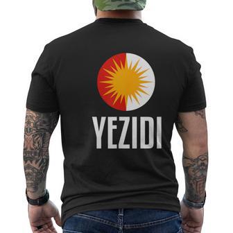 Ezidi Flag Yezidi T-Shirt mit Rückendruck - Geschenkecke