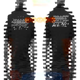 F R I E N D S Spooky Halloween Men's T-shirt Back Print - Thegiftio UK