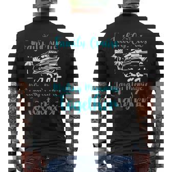 Family Cruise 2024 Matching Summer Vacation Cruise Squad Men's T-shirt Back Print - Monsterry