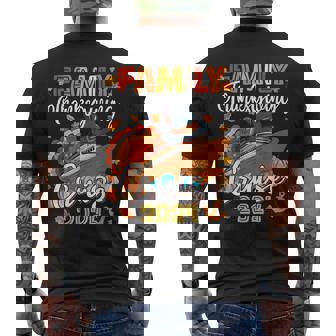 Family Thanksgiving Cruise 2024 Autumn Cruise Squad Matching Men's Back Print T-Shirt - Monsterry
