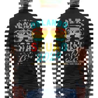 Family Vacation 2024 Orlando Friends Group Vacation Matching Men's T-shirt Back Print - Thegiftio UK