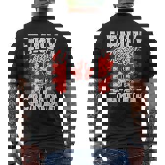 Family Vacation Canada Beach Summer Vacation Men's T-shirt Back Print - Monsterry
