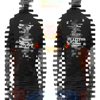 I Fan Del Belgio T-shirt da uomo con stampa posteriore - Novitaregali