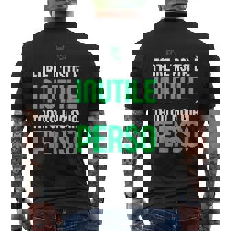 Fare L'asta È Inutile Tanto Ho Già Perso Asta Fantacalcio T-shirt da uomo con stampa posteriore - Novitaregali