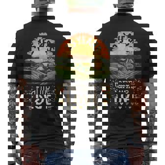 Farming Love Farm 25Th Wedding Anniversary Farmer Men's T-shirt Back Print - Thegiftio UK