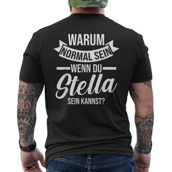 First Name Stella T-Shirt mit Rückendruck - Geschenkecke