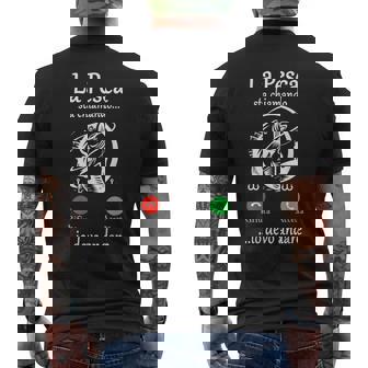 Fishing La Pesca Sta Chiamando Pescatore T-shirt da uomo con stampa posteriore - Novitaregali