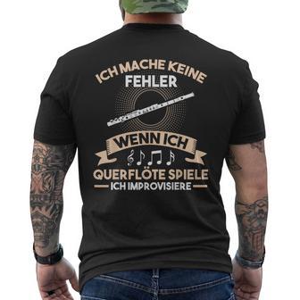 Flute Orchestra Music Club T-Shirt mit Rückendruck - Geschenkecke