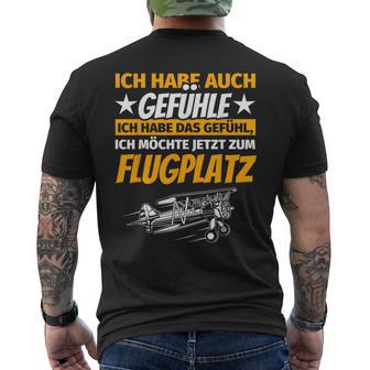 Flying Slogan Pilot T-Shirt mit Rückendruck - Geschenkecke