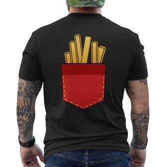 Fommes French Fries Fritten In My Bag T-Shirt mit Rückendruck - Geschenkecke