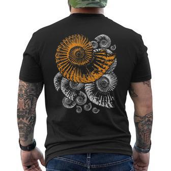 Fossil Paleontologist Ammonite T-Shirt mit Rückendruck - Geschenkecke