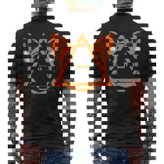 Fox Therian Symbol Men's T-shirt Back Print - Thegiftio UK