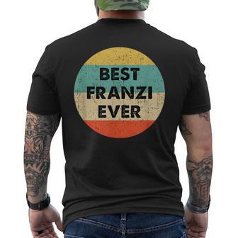 Franzi First Name T-Shirt mit Rückendruck - Geschenkecke