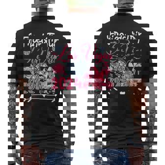 Friends Trip Las Vegas 2024 High Heels Costume Travel Men's T-shirt Back Print - Thegiftio UK