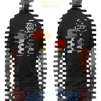 Funghi Porcini Frase Divertente Barzelletta Regalo T-shirt da uomo con stampa posteriore - Novitaregali