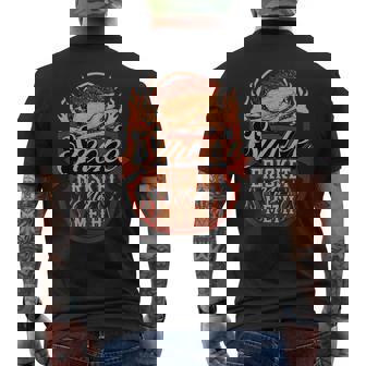 Bbq Grilling Master Smoke Brisket Not Meth Men's T-shirt Back Print - Monsterry