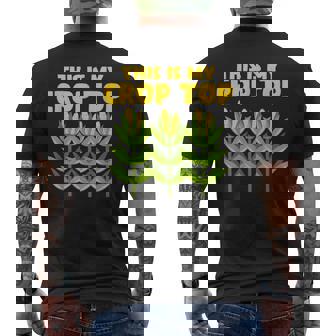 Crop Farming Corn Corn Cob Men's T-shirt Back Print - Thegiftio UK