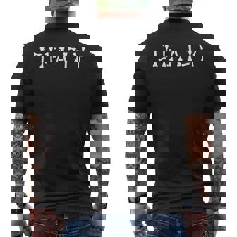 Deady Halloween Mummy Deady Halloween Matching Men's T-shirt Back Print - Seseable