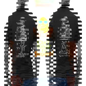 Swamped Quote 'Can't Today I'm Swamped' Men's T-shirt Back Print | Mazezy