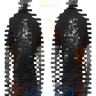 Dog Boxeador De Boxeo Con Gráficos Divertidos Camiseta Hombre Estampado Espalda - Regaloses
