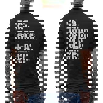 Family Best Brother In Law Ever T-shirt da uomo con stampa posteriore - Novitaregali