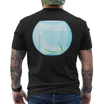Fish Bowl Costume Men's T-shirt Back Print - Thegiftio UK