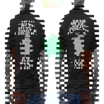 Frog I May Have A Touch Of The Tism Men's T-shirt Back Print - Thegiftio UK