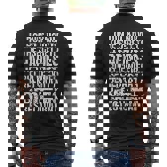 Greek Restaurant Saying Greek Food Lover Men's T-shirt Back Print - Monsterry