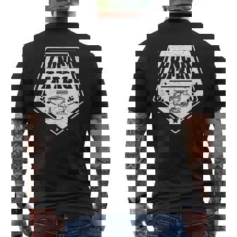 Lunch Patrol A Lunchroom Monitor Lunchtime Supervisors Men's T-shirt Back Print | Mazezy