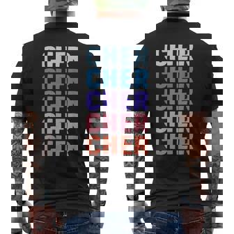 Name Cher Personalized First Name Men's T-shirt Back Print - Thegiftio UK