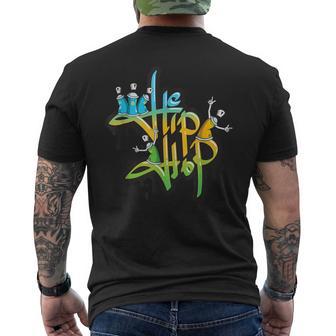 Old School Hip Hop 90S Graffiti Old School T-Shirt mit Rückendruck - Geschenkecke