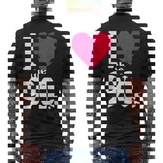 Retro Pop Culture 90S Party Nostalgia 1990S Vhs Men's T-shirt Back Print - Monsterry