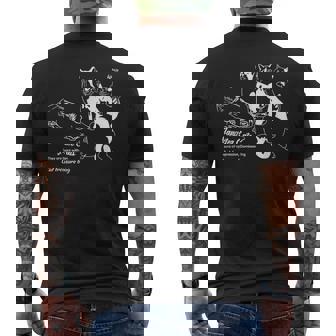 Gangster Cats They Are Born With An Aura Of Oppression Men's T-shirt Back Print | Seseable UK