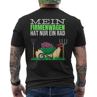 Garden Gardener Landscaping & Slogan T-Shirt mit Rückendruck - Geschenkecke