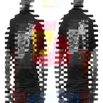 Gibraltar España Bandera De La Amistad Gibraltar Camiseta Hombre Estampado Espalda - Regaloses