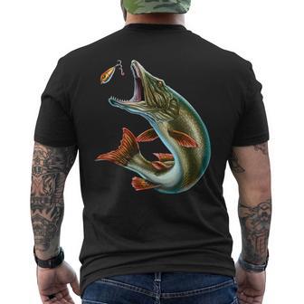 For Angler T-Shirt mit Rückendruck - Geschenkecke