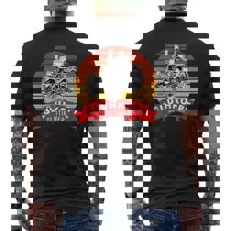 Glow Head Full Diesel Semi Diesel Lanz Bulldog Tractor Men's Back Print T-Shirt - Monsterry