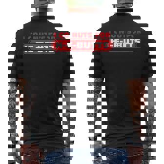 I Go Nuts For H-E-Butt Men's T-shirt Back Print - Seseable