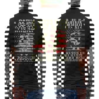 A Good Kick In The Balls Will Solve Your Gender Confusion Men's T-shirt Back Print - Seseable