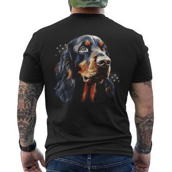 Gordon Setter Lovers T-Shirt mit Rückendruck - Geschenkecke