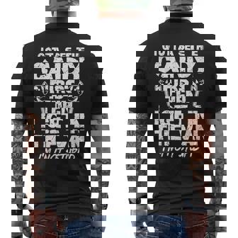 I Gotta See The Candy First I'm Not Stupid Creepy Adult Men's T-shirt Back Print - Thegiftio