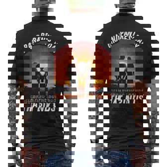 Grandparent Grandparents Day Celebrating Bonds That Bind Us Tank Top Men's Back Print T-Shirt - Monsterry