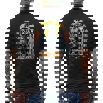 Great Dane Halloween Costume Mummy Witch Ghost Dog Lover Men's T-shirt Back Print - Thegiftio UK