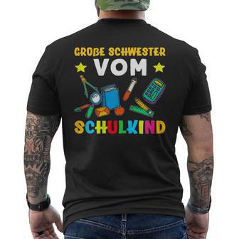 Große Schulkind Product S T-Shirt mit Rückendruck - Seseable