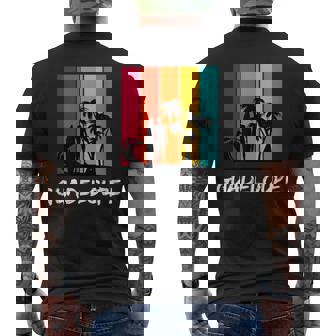 Guadeloupe Souvenir Deacances Rétro Surf T-shirt imprimé au dos - Cadeauxyz