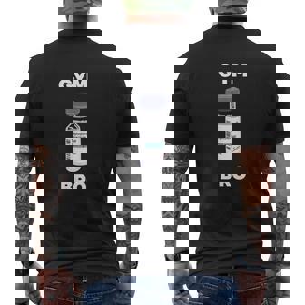 Gym Bro Tren Testosterona Natural Bro Gym Rata Camiseta Hombre Estampado Espalda - Regaloses