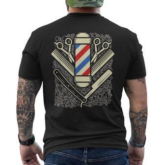 Hairdresser And Barber T-Shirt mit Rückendruck - Geschenkecke